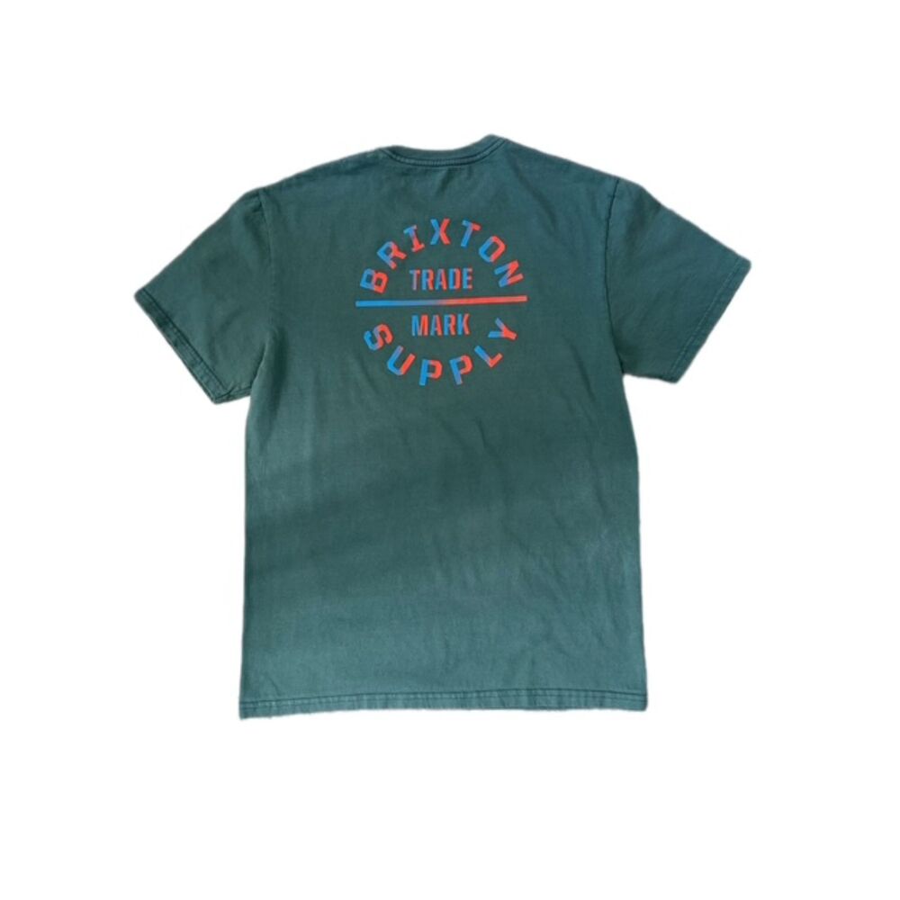 Green Brixton T-shirt Men's Size Medium